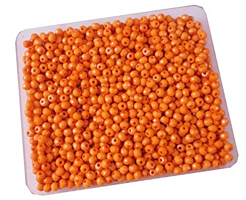 Image of eshoppee 200 gm 5mm Plastic Bead Beads for Jewellery Making Embroidery Material Art and Craft DIY kit