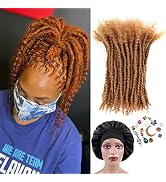 #27 Loc Extensions Human Hair,Human Hair Dreadlock Extensions,Human Hair Loc Extensions,Curly Loc...