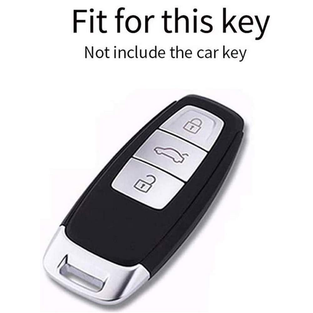 Coque De Clé TPU Souple Pour Audi - Modèles A5/A6/Q6 E-tron 2024-2025 - Protection 360°