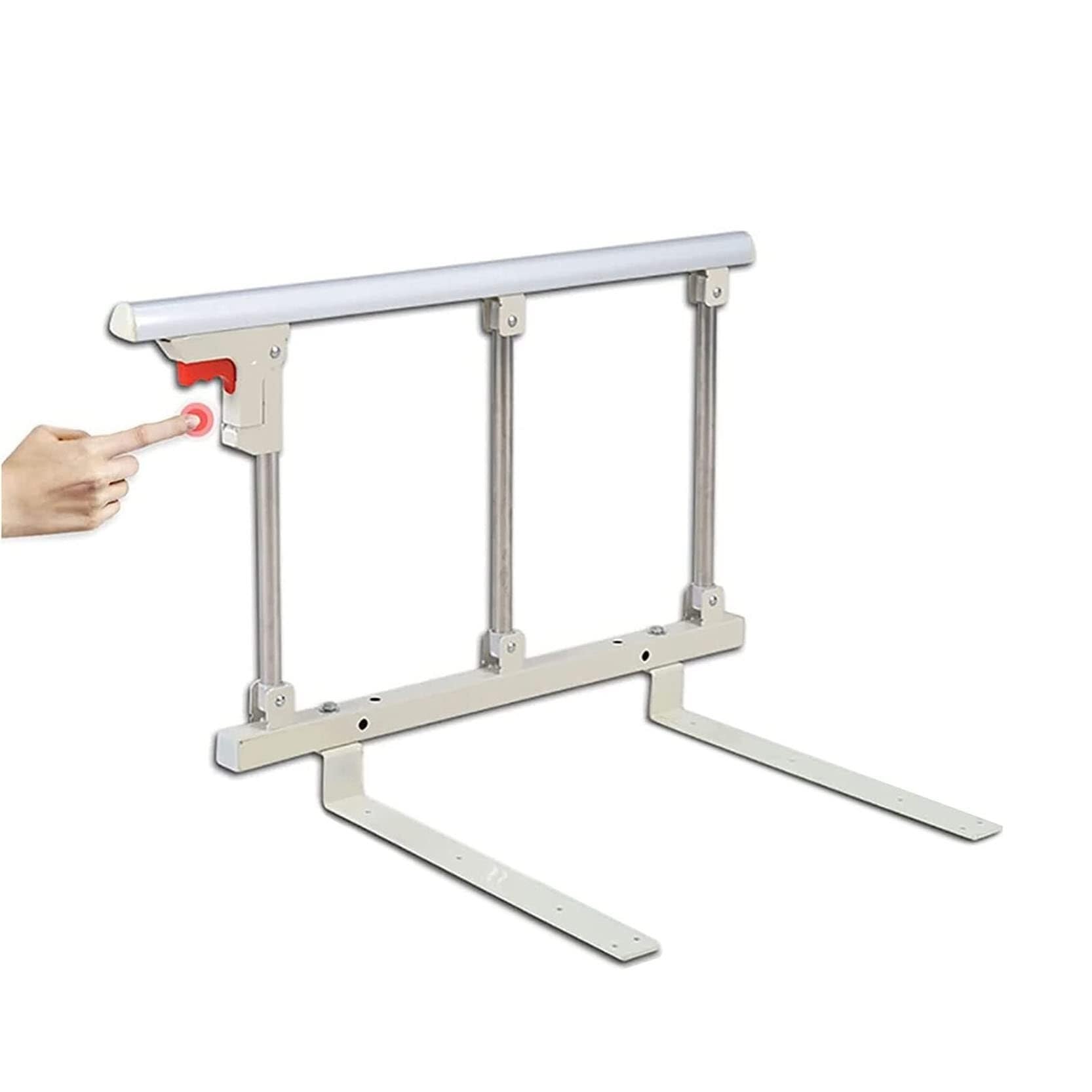 Barandillas de Cama Plegables, barandillas Laterales para Adultos Mayores, protección contra caídas de barandillas de Cama, barandillas de Cama portátiles médicas, Dispositivos de
