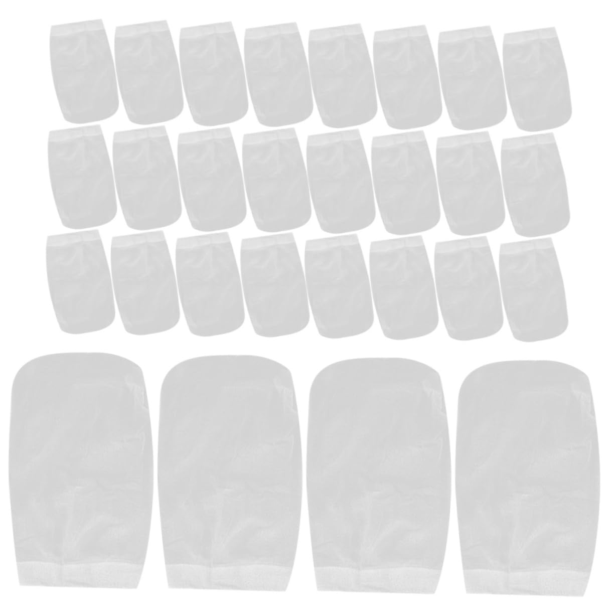 Sosoport 150stücke Pool Filter Socken Effektive Reinigung Für Schwimmbäder Skimmer Und Abfallfilter Vielseitig Einsetzbar Schützt Vor Blättern Haaren Und Schmutz