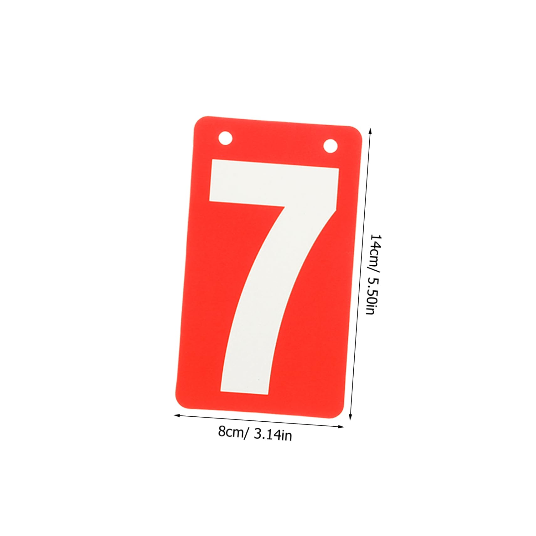 POPETPOP 10pcs Portable Scoreboard for Sports Number Cards for Billiards Tennis Football Keeper for Various Games Multifunctional Score Recording