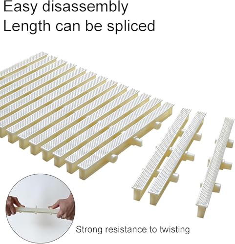 Generico Griglia di Scarico per Piscina Resistente, griglia di Troppo Pieno in plastica per Un drenaggio efficiente, Ideale per la Manutenzione di Piscine e sistemi fognari, Soluzione di drenaggio PE