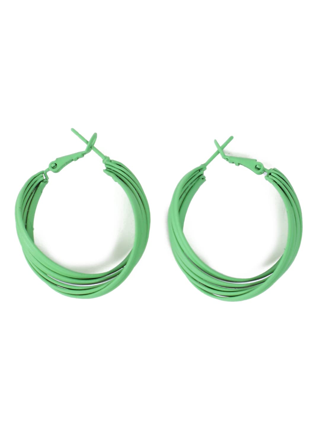 YouBella Fashion Jewellery Hoop Earrings for Girls and Women (Green) (B0B552L6NP) Amazon Price History, Amazon Price Tracker