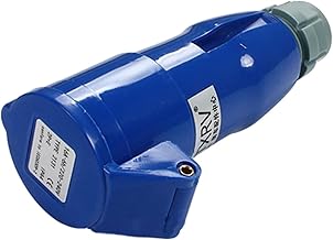 Conector de plugue industrial,Plugue para local industrial 16A - Conector escondido do soquete da montagem da tomada de alimentação, tomada impermeável azul do conector da tomada do local Sazemood