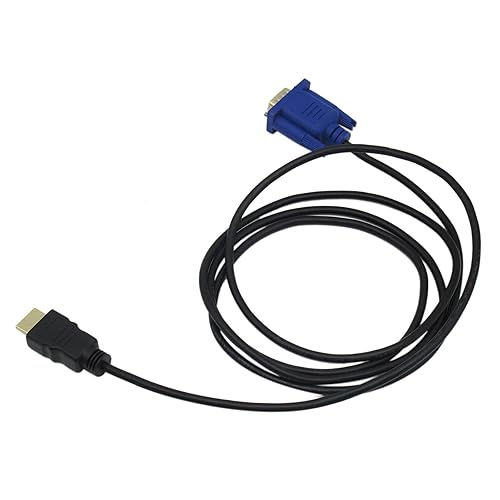 Miniatura 2 de Cable adaptador de convertidor de vídeo macho HDMI macho a VGA para PC DVD 1080P HDTV 6FT