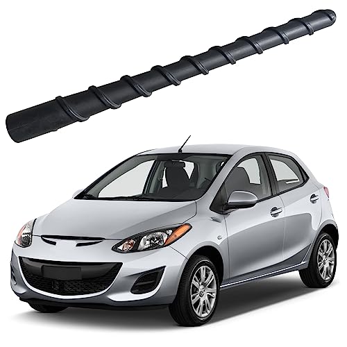 Antenne mât en cuivre pour Mazda 2 2011-2015 - Brin hélicoïdal souple 7 pouces