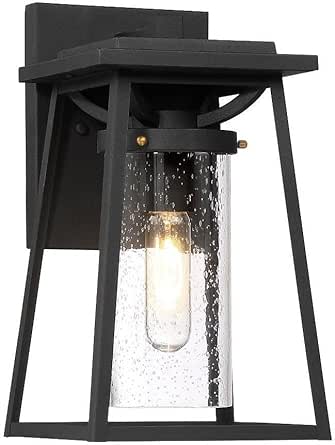 Minka Lavery Lanister Court 12 1/2" High Sand Black Outdoor Wall Light