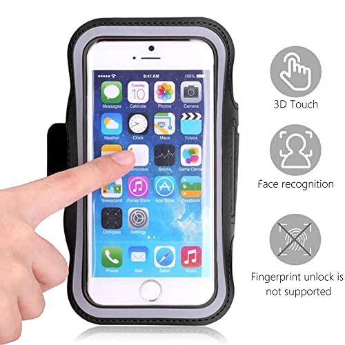 51XCsPVs2SL Running Armband for iPhone 12 Mini 13 Mini 7 8 Adjustable Sport Phone Arm Case for Alcatel 1 2019 / NeoMan Note 30 Mini… - Image 5