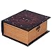 Grimoire Deck Box, Hellbent - Wooden Spellbook Style Trading Card Deck Storage (350+ MTG cards) for Magic the Gathering, Yugioh, Pokemon | Gift Item for Commander EDH and Modern Players