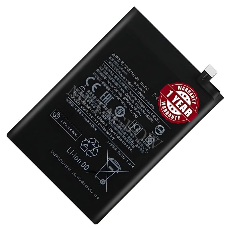 Image of Original BN5C Battery Compatible for Xiaomi Poco M4 Pro - (5000mAh) - 1 Year Warranty JK1