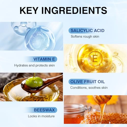 Professional Repair Heel Balm Stick for dry cracked feet treatment, intensive foot repair, moisturizes heels, deeply moisturizes and softens feet, refreshingly smooth non-greasy texture - Image 7