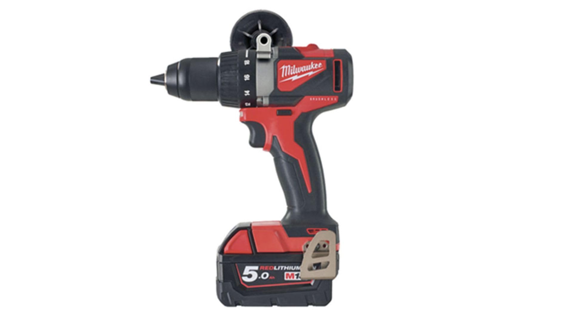 Milwaukee Trapano Battente 18 Volt 5,0Ah Brushless Valigetta Heavyduty - 4