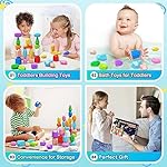 40PCS-Wooden-Stacking-Rocks-Toys-Montessori-Toys-for-1-2-3-year-old-Stacking-toys-for-Toddlers-Sensory-STEM-Preschool-Learning-Building-Blocks-Toys-for-Kids-age-3-5-Kids-Games-Gifts-for-Boys-Girls