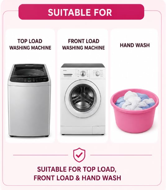 Image of Liquid Laundry Detergent - Front & Top Load Washing Machine Liquid | Tough Stain Remover | Long Lasting Fresh Fragrance | Color Care Formula | Suitable for All Fabrics | 5 Litre