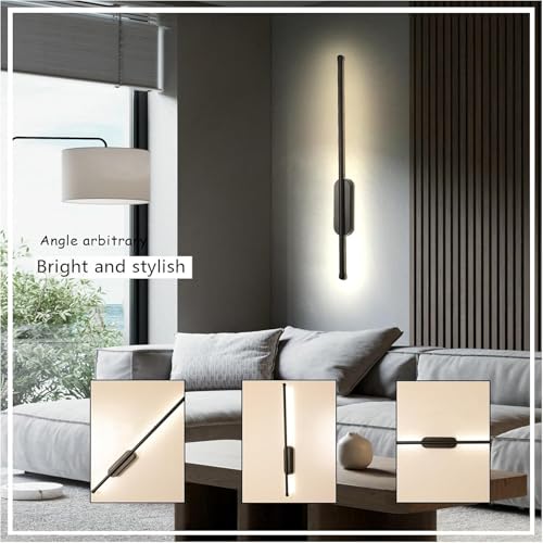 Lámpara de pared moderna para pasillo y dormitorio con luz regulable 4