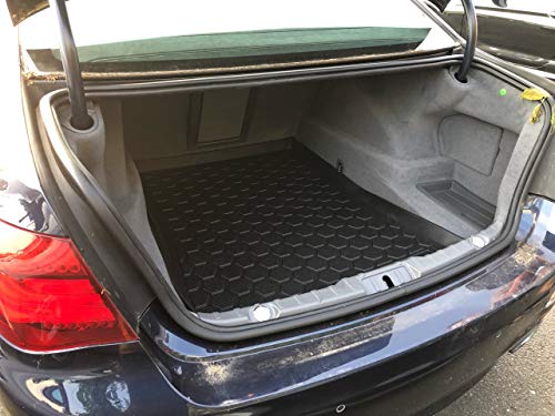 EACCESSORIES EA Cargo Liner - Trunk Mat for BMW 7-Series G11 G12 2016-2022 Weather-Resistant, Non-Slip, Laser-Cut Design