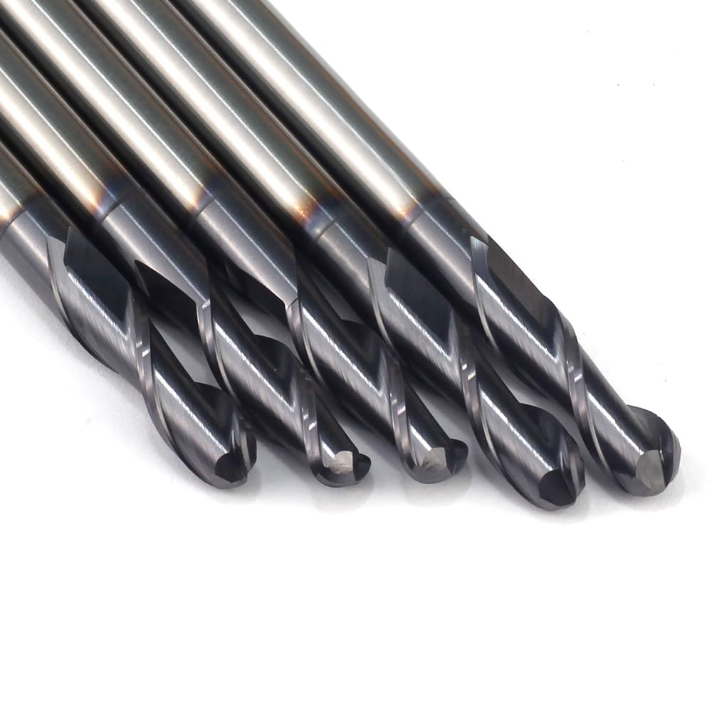 1/4" Shank O-Flute CNC Router Bit - 1/16" Cutting Diameter, Single Flute For Aluminum & Plastic
