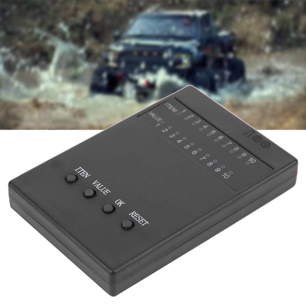 Karta programowania VGEBY RC Brushless Esc, mocne akcesorium poprawiające wydajność dla modelu samochodu RC 1/10 Brushless Esc Karta programowania modelu samochodu zabawka