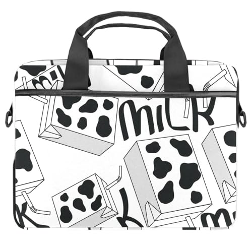 Sac ordinateur portable 13 13.3 14.5 pouces imprimé vache, résout le transport de votre PC