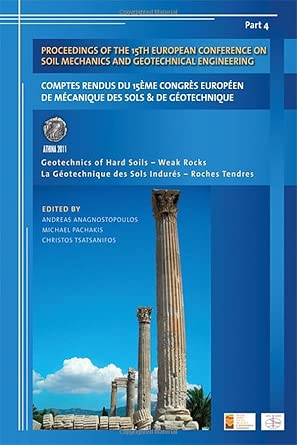 Proceedings of the 15th European Conference on Soil Mechanics and Geotechnical Engineering: Geotechnics of Hard Soils – Weak Rocks book cover