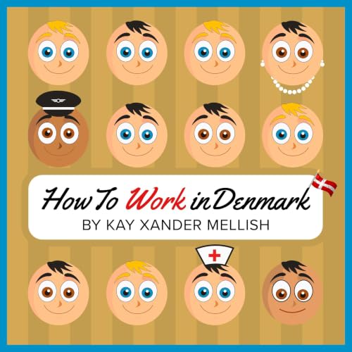 Diseño de la portada del título How to Work in Denmark