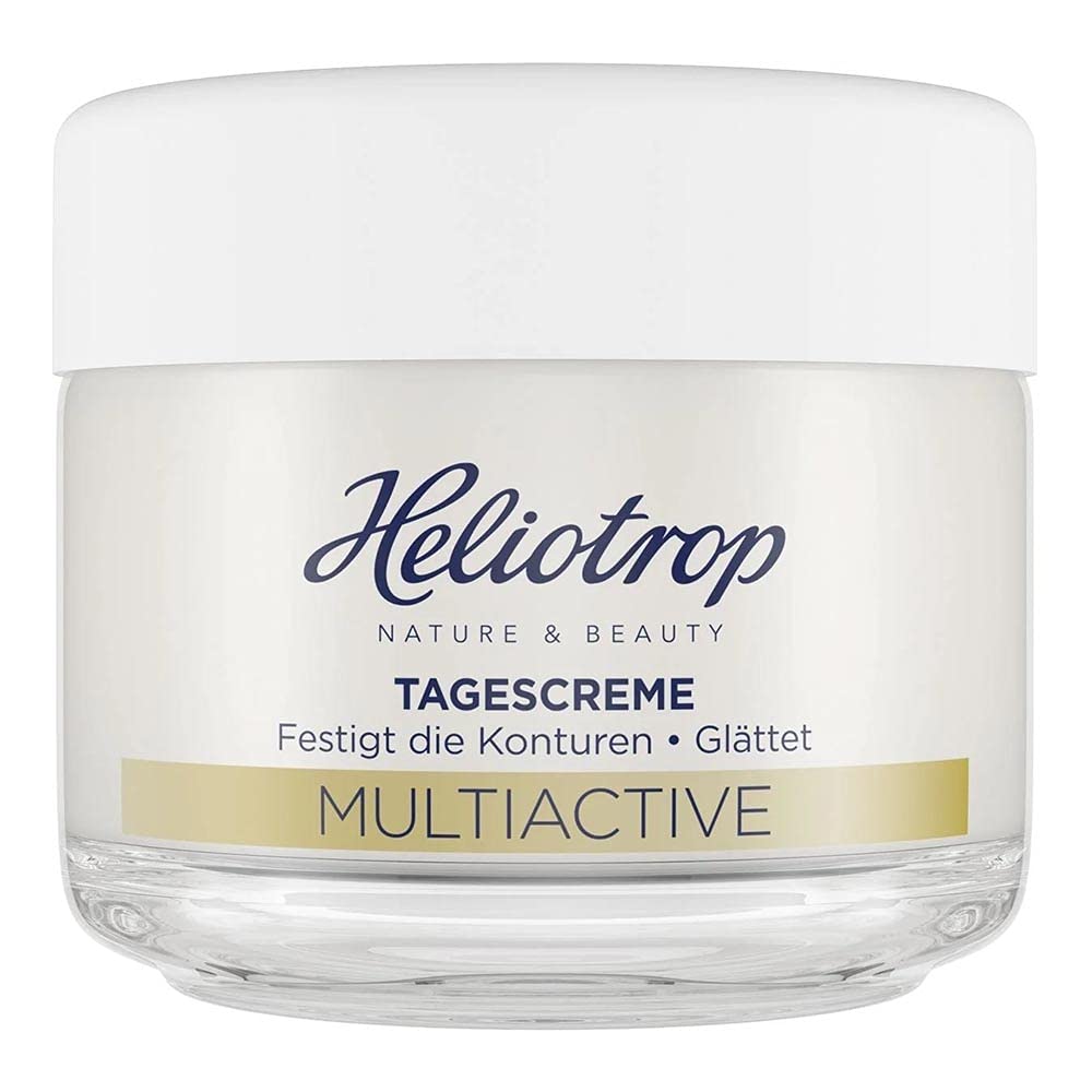 Heliotrop Anti-Aging krem na dzień dla wymagającej, dojrzałej skóry, pielęgnacja twarzy z ekstraktem z miłorzębu i olejkiem z orzechów makadamii, krem Multiaktywny, 1 x 50 ml