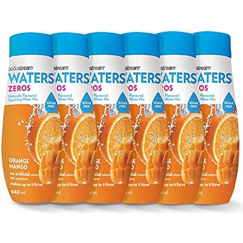 SodaStream Zeros Orange and Mango Pack of 6 - 440 ml Cover