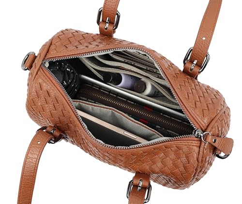 Vegan Leather Crossbody Purses For Women Shoulder Handbags Everyday Tote Bags with Detachable Strap3