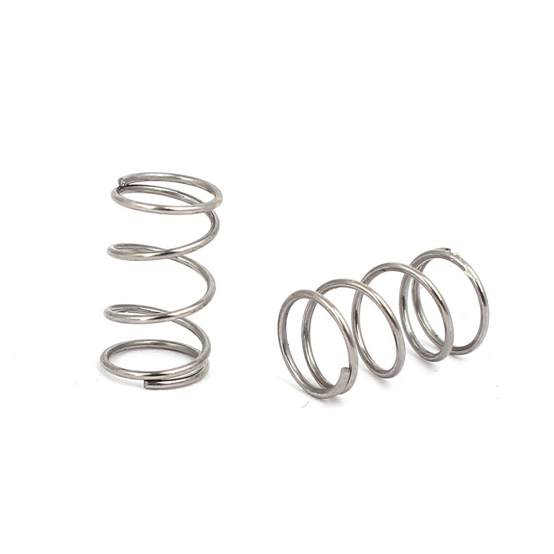 2 Stück 304 Edelstahl Druckfedern, 0,6x10x305 Mm, Silber, Für Türen, Gartengeräte & Industrielle Anwendungen
