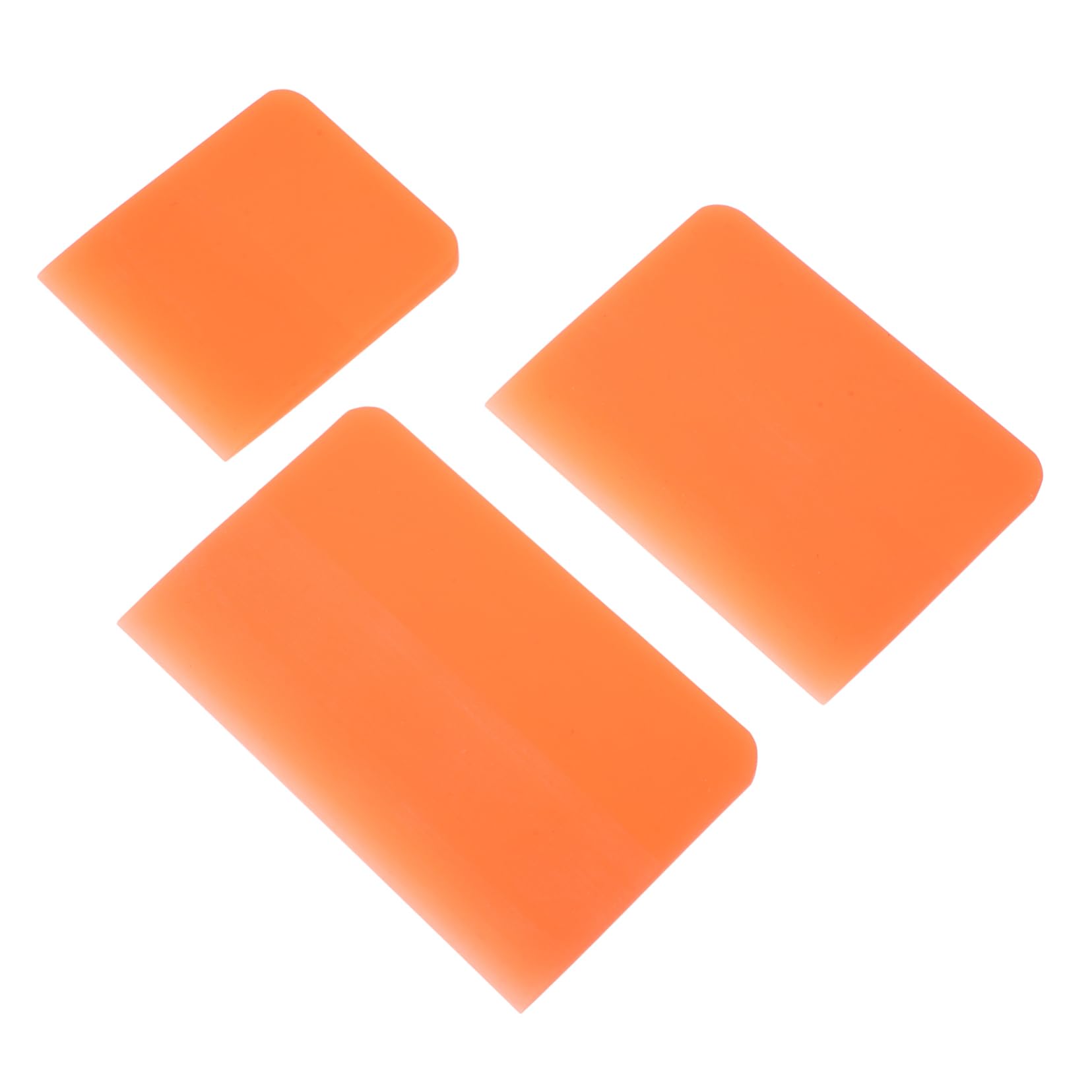 Garneck Car Paint Protection Tool 3pcs Car Film Squeegee Set Auto Film Wrap Scraper Safe for Automotive