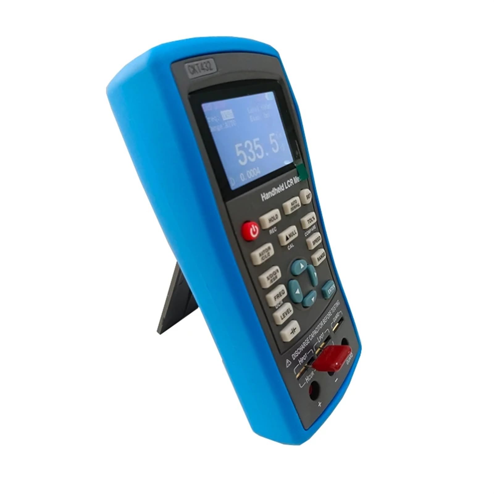 Probador de Condensadores, Medidor LCR portátil CKT431 Instrumento de Prueba de componentes ESR CKT431 CKT432 CKT433(CKT431 (10KHz))