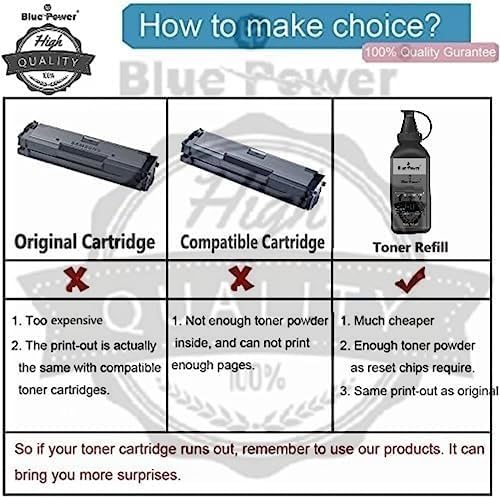 Image of Blue Power Toner Powder Refilling for Cartridge 88A 78A 85A 35A 36A CRG 925 725 325 337 328 728 928 912. (2)