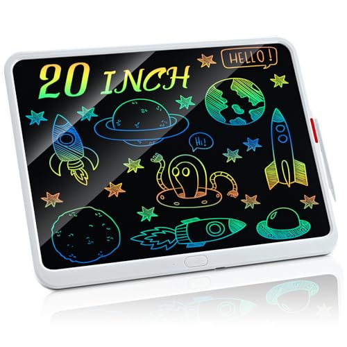 Pizarra Mágica Recargable,PINKCAT 20 Pulgadas Pizarra Infantil Adultos Portátil Borrable para...
