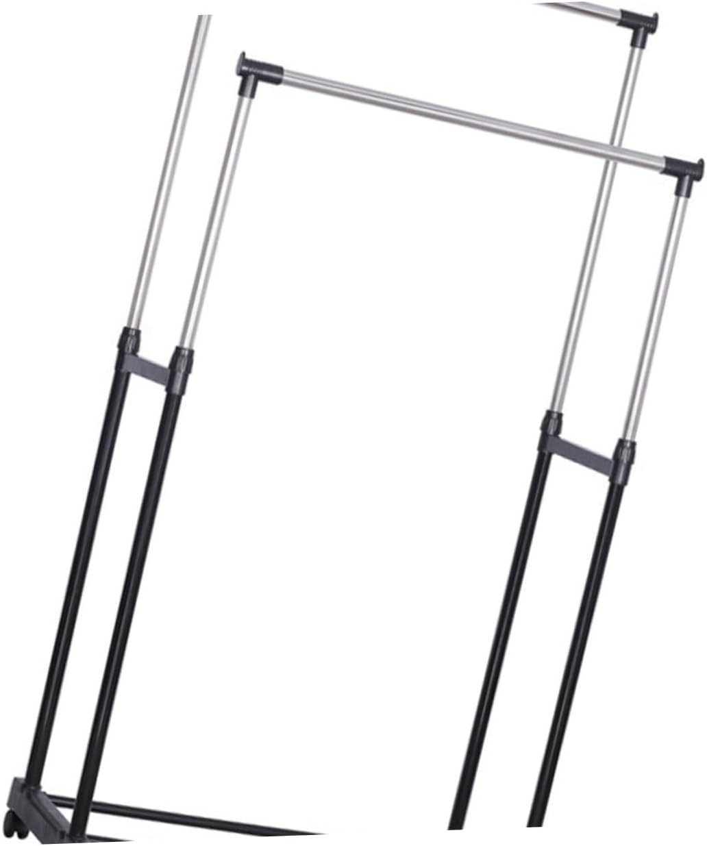 1Pc Foldable Laundry Drying Rack with Rollers Creative Standing Clothes Hanger for Indoor Outdoor Use for Clothes Towels Coats Space Saving Design