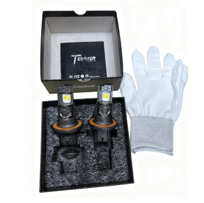 Image of Termitor D3S Xenon HID Bulbs, 6000K, 35W 66340 42403 42302 (42403C1) Replace 9008 HID Xenon Bulbs, (Not fit Halogen Assembly), Pack of 2