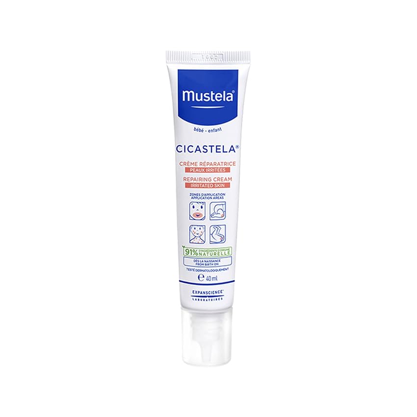 Mustela Crema Cicastela 40ml Viso e Corpo per Famiglia