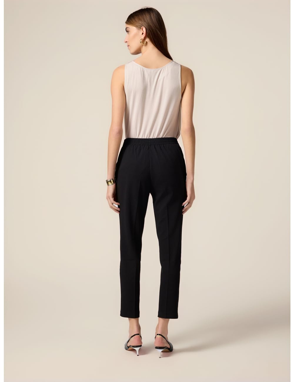 Oltre Joggers With Satin Band - Spodnie Kobiety