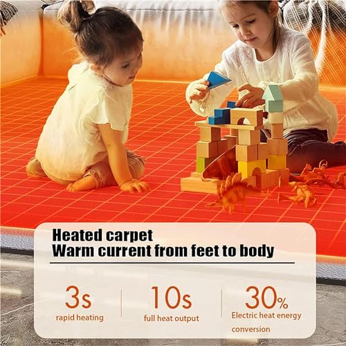 Calefactor Eléctrico Alfombra Cerámico PTC 1500W 110V miniatura 2