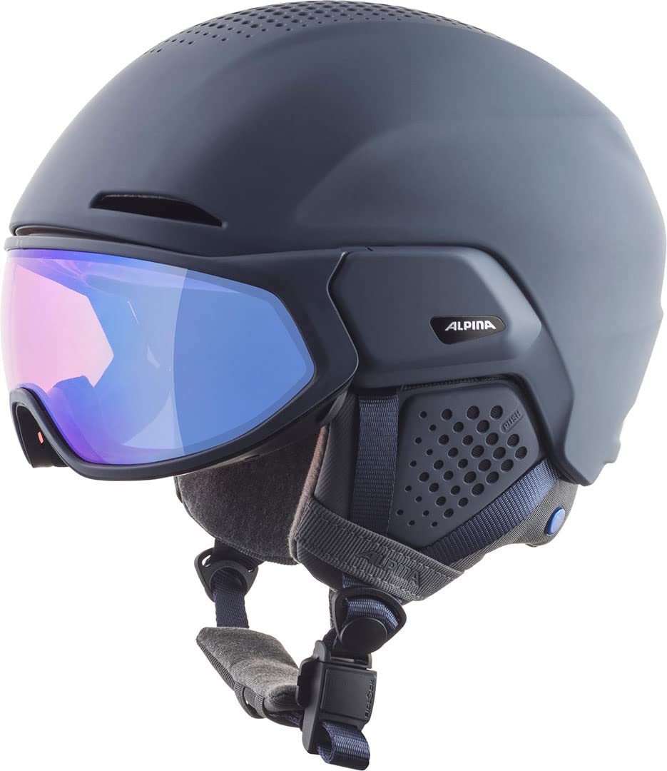 ALPINA Alto QV kask 2024 czarny matowy/zielony kobaltowy