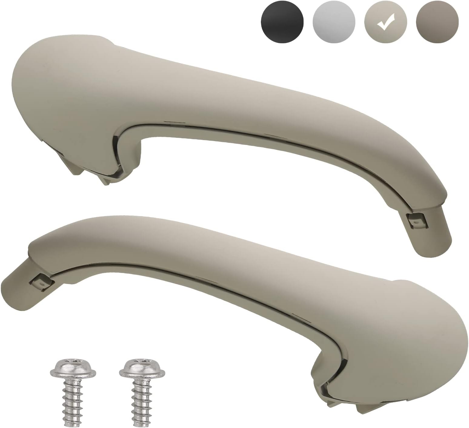 APPERFiT Interior Door Pull Handle (Beige) for Front Door Panel Driver & Passenger Side Compatible with Mercedes-Benz C-Class W203 C230 C240 C280 C320 C350 C32 AMG C55 AMG