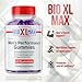 Bio XL Max Gummies, Official Bio XL Max Gummys for Men with Advanced All Natural Ingredients, Maximum Strength Gummy Supplement for Wellness & Healthy Living Support with Premium Vitamins (60 Gummies)