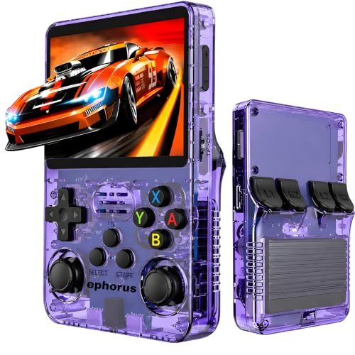 Image of 20,000+ Games Handheld Gaming Console, Portable Retro Game Player, 3.5 Inch IPS HD Display, RK3326 Quad-Core Processor, Dual Joystick, Built-in Speaker