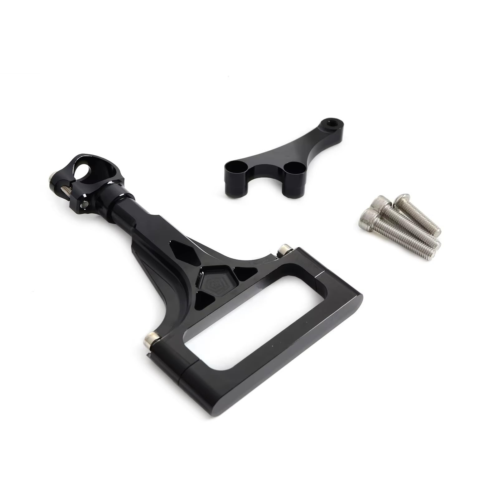 Amortiguador dirección Compatible con para Z750R 2011-2012 Soporte De Montaje del Estabilizador del Amortiguador De Dirección De La Motocicleta