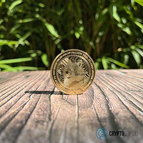 Moneda física conmemorativa Dogecoin (Doge) miniatura 6