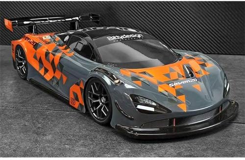 Seven20 1/10 GT Body (Clear) (190mm) / BittyDesign / BDYGT-190S20T