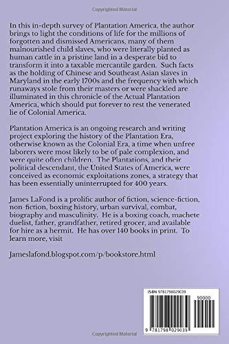 Cracker-Boy: A History of Plantation America: 1607-1865
