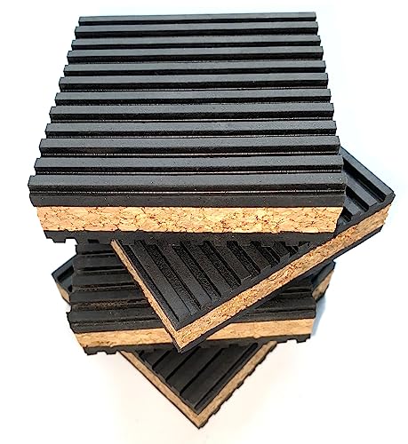 DiversiTech MP-3C Rubber/Cork Anti-Vibration Pad, 3