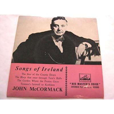 John McCormack Songs Of Ireland EP HMV 7EB6029 EX/VG 1960s picture sleeve