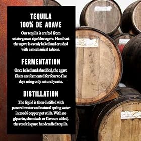 Buy Pasote Anejo Tequila 70cl – Award-Winning 100% Agave, Naturally Double Distilled with Rich Caramel, Dried Fruits & Coffee Notes – Pasote